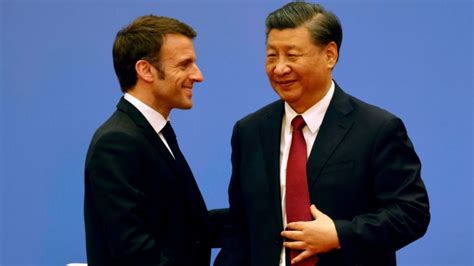 macron and xi jinping